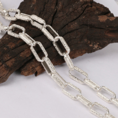 Silver Chain Mens Chain Sterling 925 Chain 9.5mm