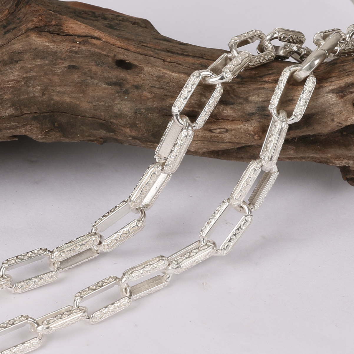 Silver Chain Mens Chain Sterling 925 Chain 9.5mm