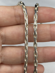 Silver Chain Mens Chain Sterling 925 Chain 3.5mm