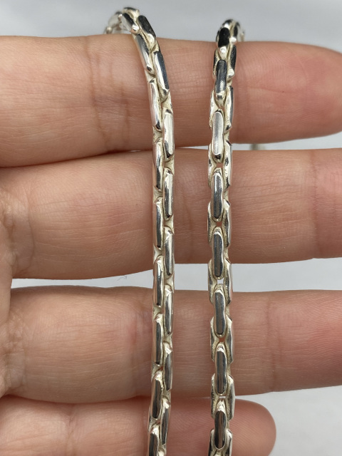 Silver Chain Mens Chain Sterling 925 Chain 3.5mm