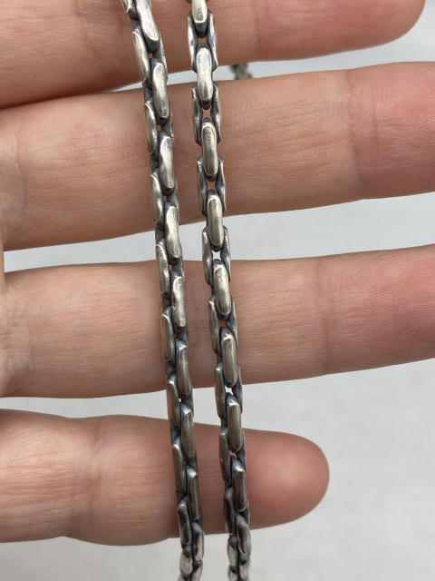 Silver Chain Mens Chain Sterling 925 Chain 3.5mm