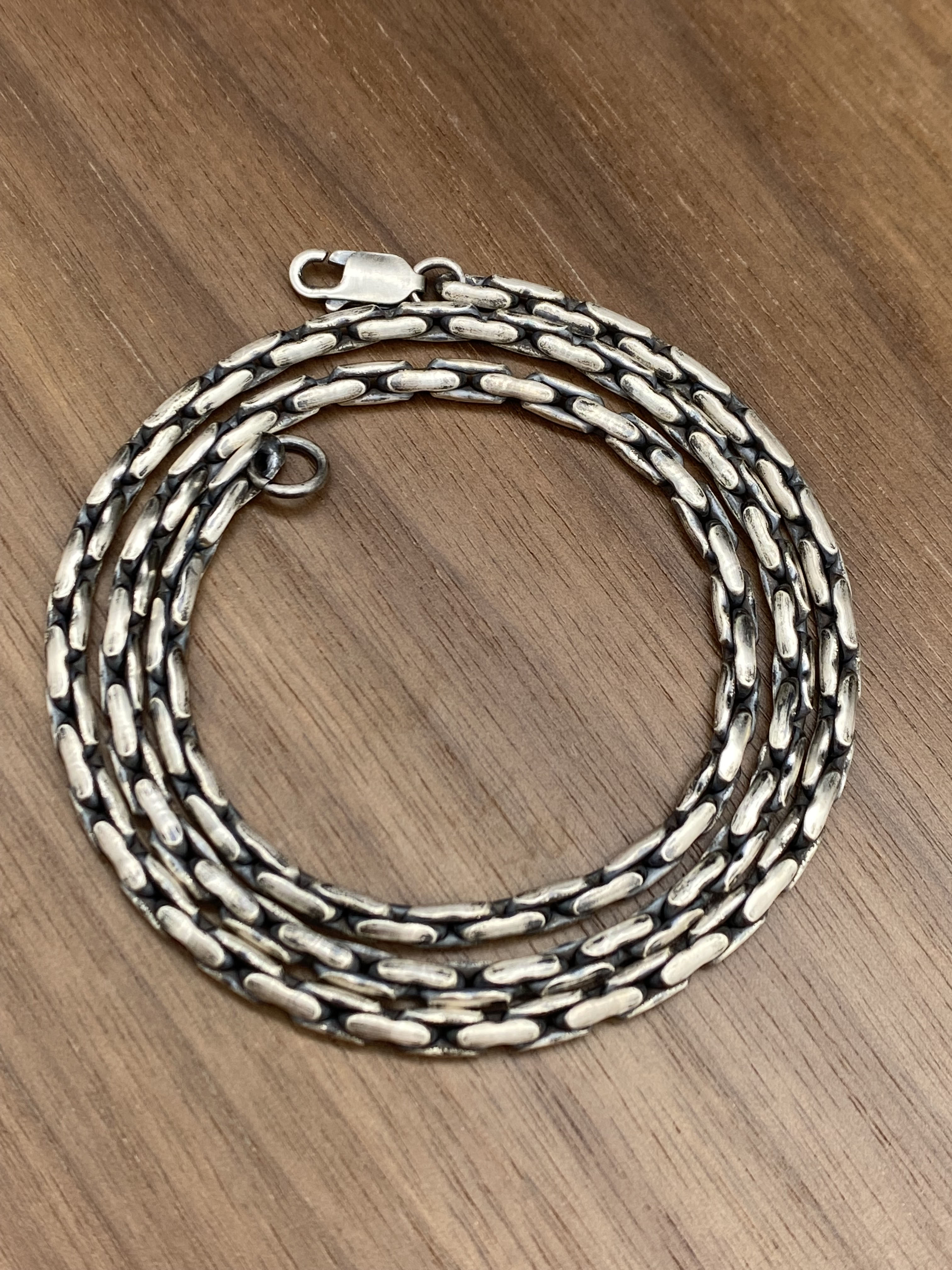 Silver Chain Mens Chain Sterling 925 Chain 3.5mm