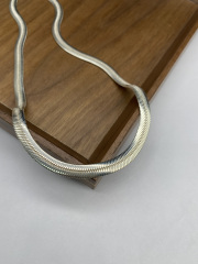 Silver Chain Mens Chain Sterling 925 Chain 6mm