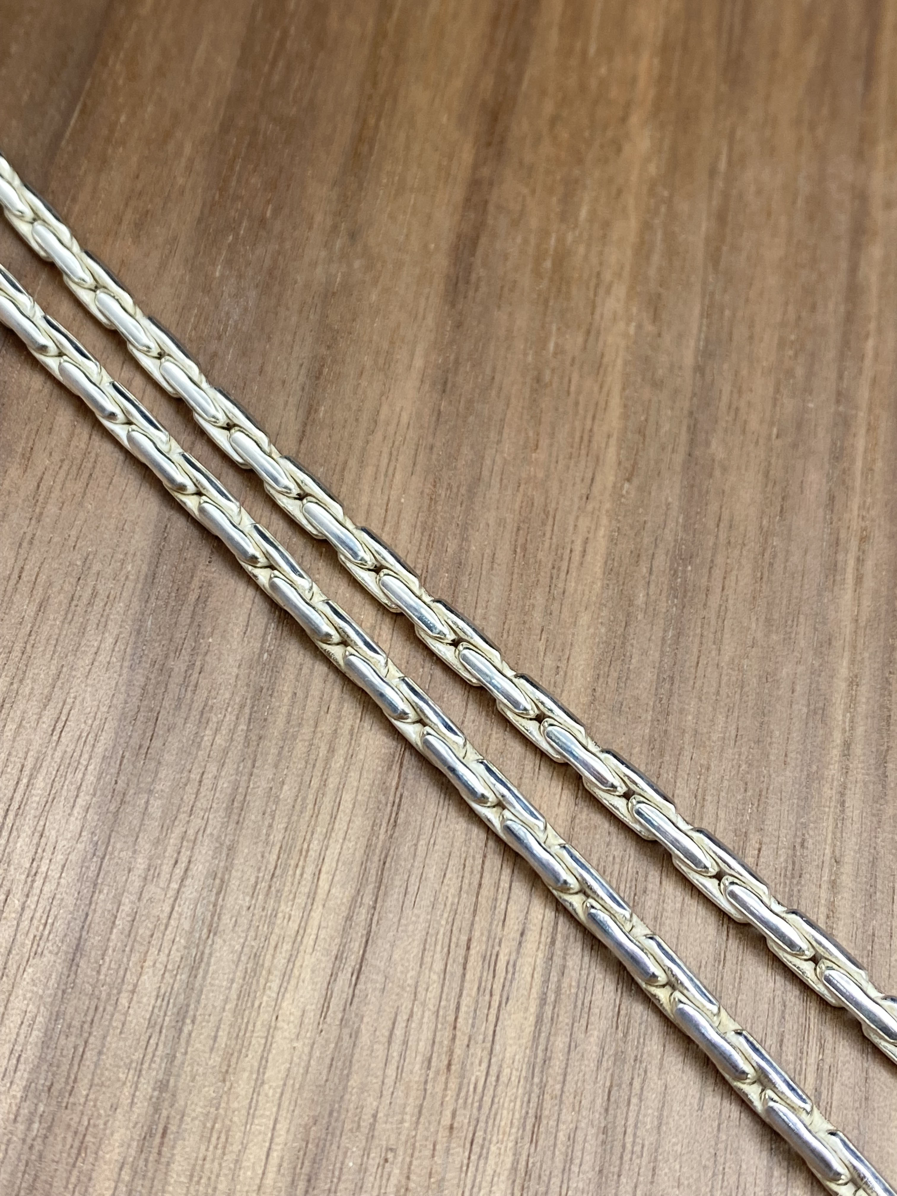 Silver Chain Mens Chain Sterling 925 Chain 3.5mm