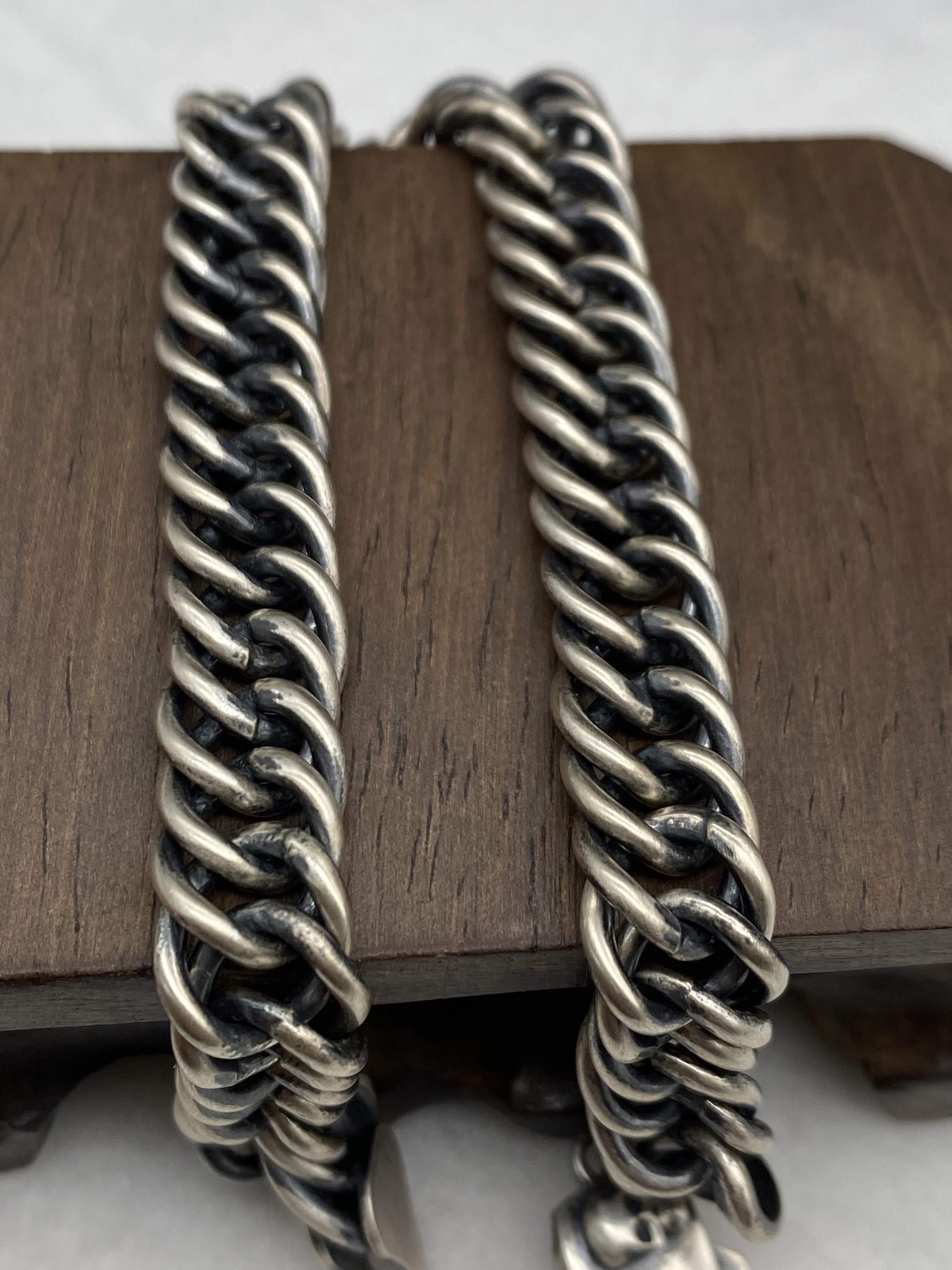 9mm Bracelet chain 925 Sterling Silver