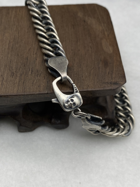 9mm Bracelet chain 925 Sterling Silver
