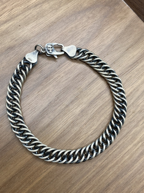 9mm Bracelet chain 925 Sterling Silver