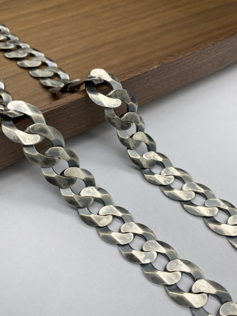 Silver Chain Mens Chain Sterling 925 Chain13mm