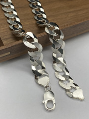 Silver Chain Mens Chain Sterling 925 Chain13mm