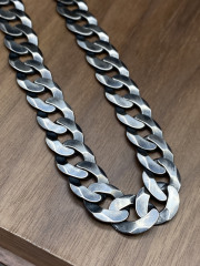Silver Chain Mens Chain Sterling 925 Chain13mm