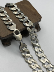 Silver Chain Mens Chain Sterling 925 Chain13mm