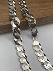 Silver Chain Mens Chain Sterling 925 Chain13mm