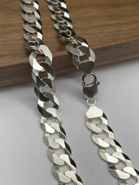 Silver Chain Mens Chain Sterling 925 Chain13mm
