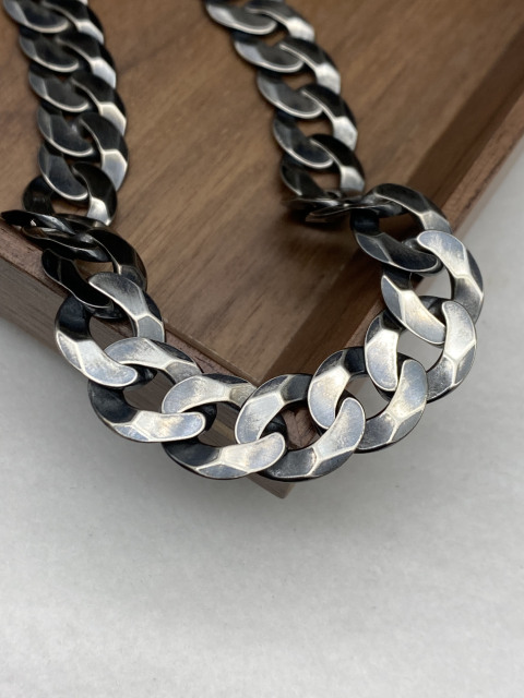 Silver Chain Mens Chain Sterling 925 Chain13mm