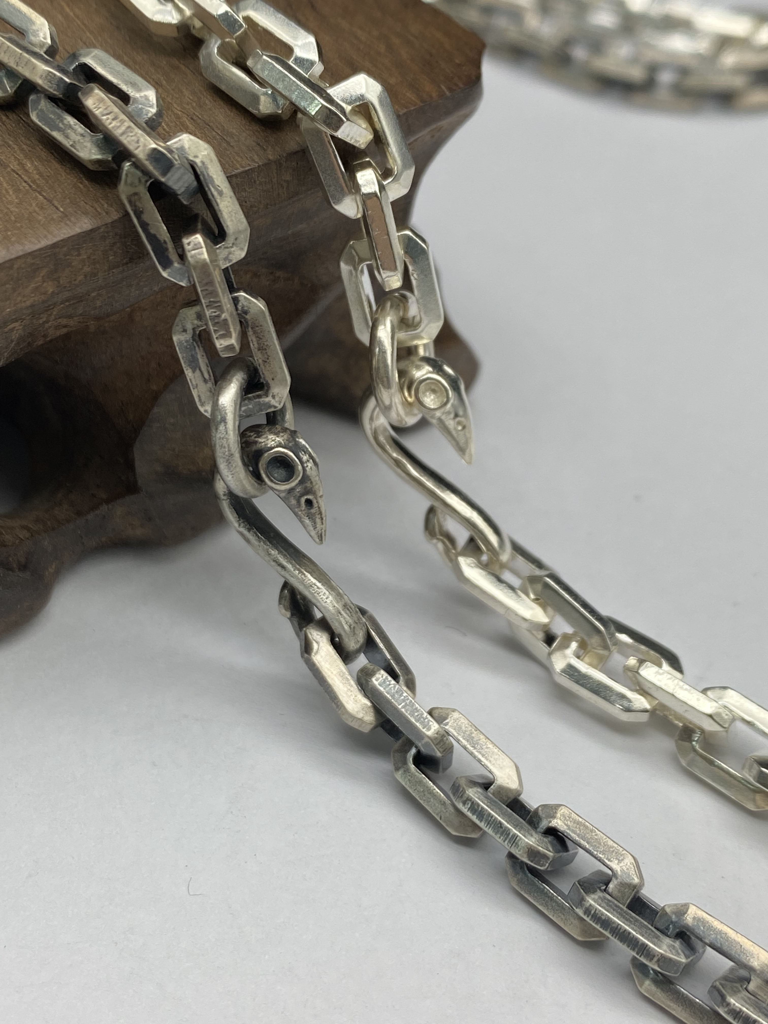 6mm Silver Chain Mens Chain Sterling 925 Chain