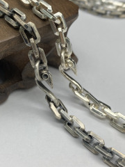 6mm Silver Chain Mens Chain Sterling 925 Chain