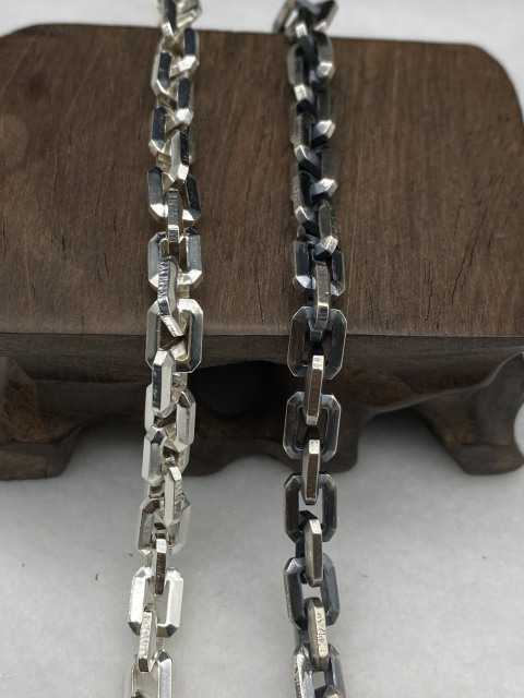 6mm Silver Chain Mens Chain Sterling 925 Chain