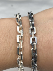 6mm Silver Chain Mens Chain Sterling 925 Chain