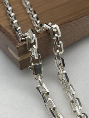 6mm Silver Chain Mens Chain Sterling 925 Chain