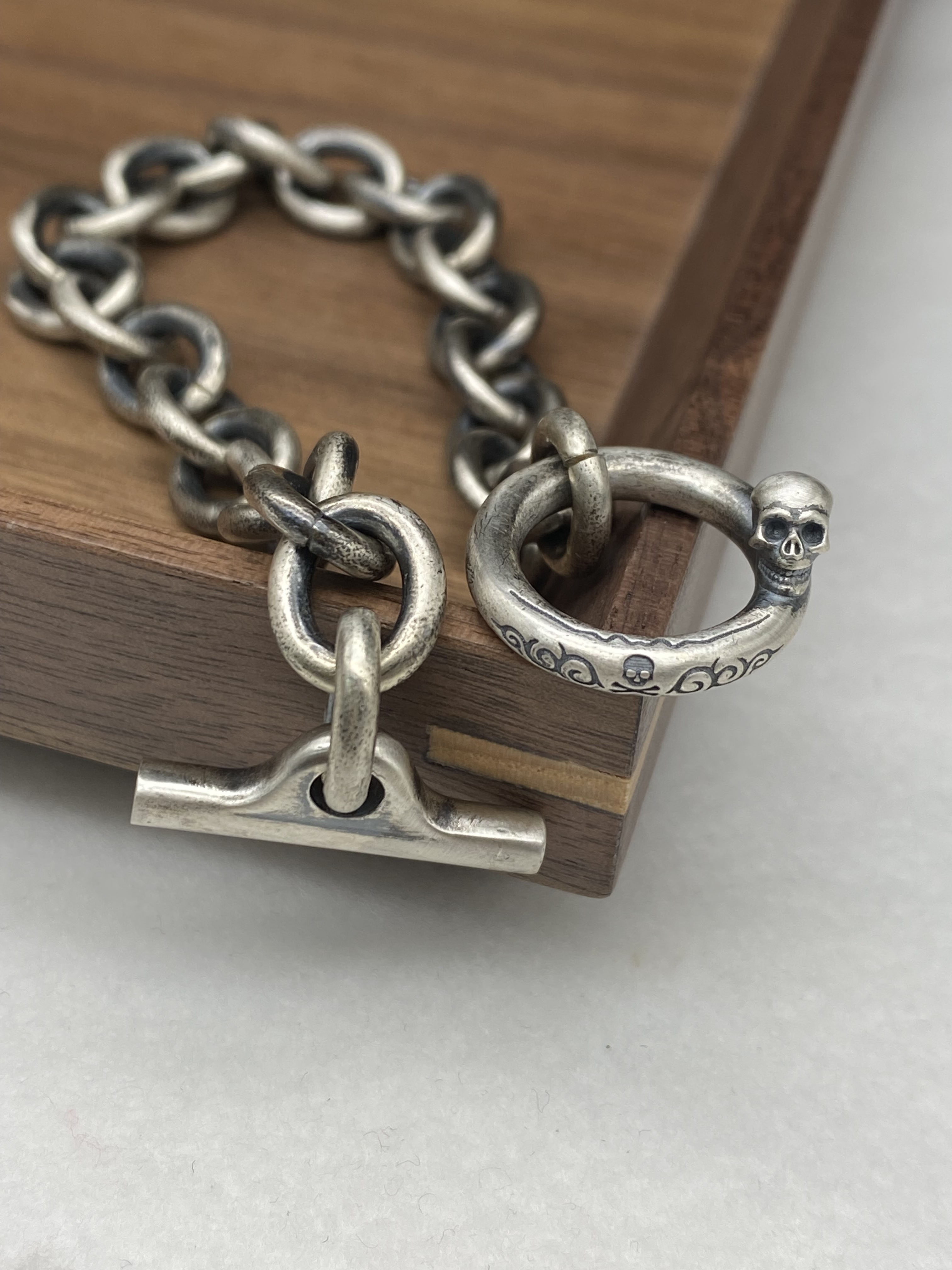 10mm Bracelet chain 925 Sterling Silver
