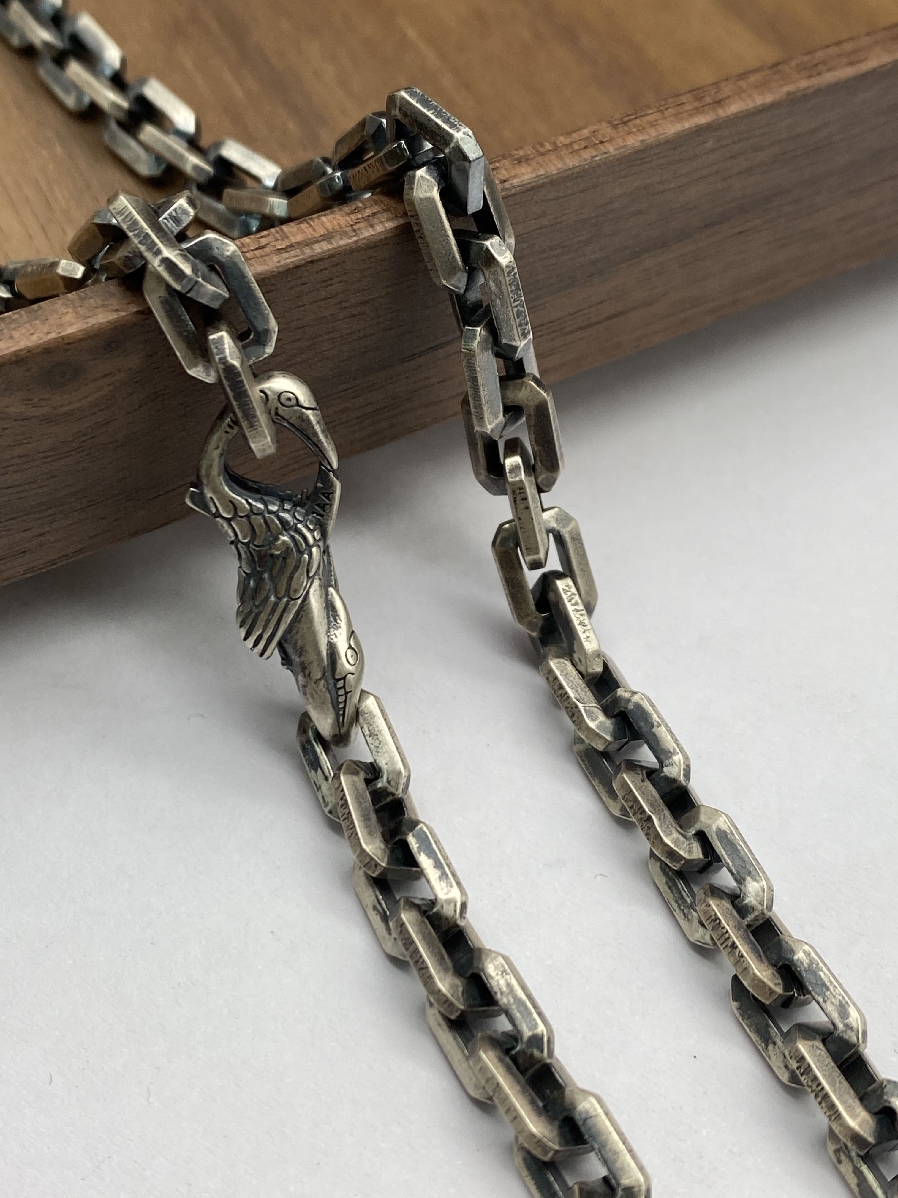 6mm Silver Chain Mens Chain Sterling 925 Chain