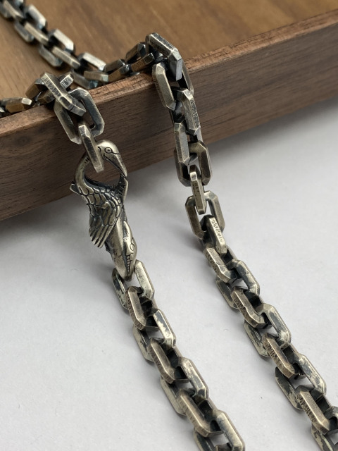 6mm Silver Chain Mens Chain Sterling 925 Chain