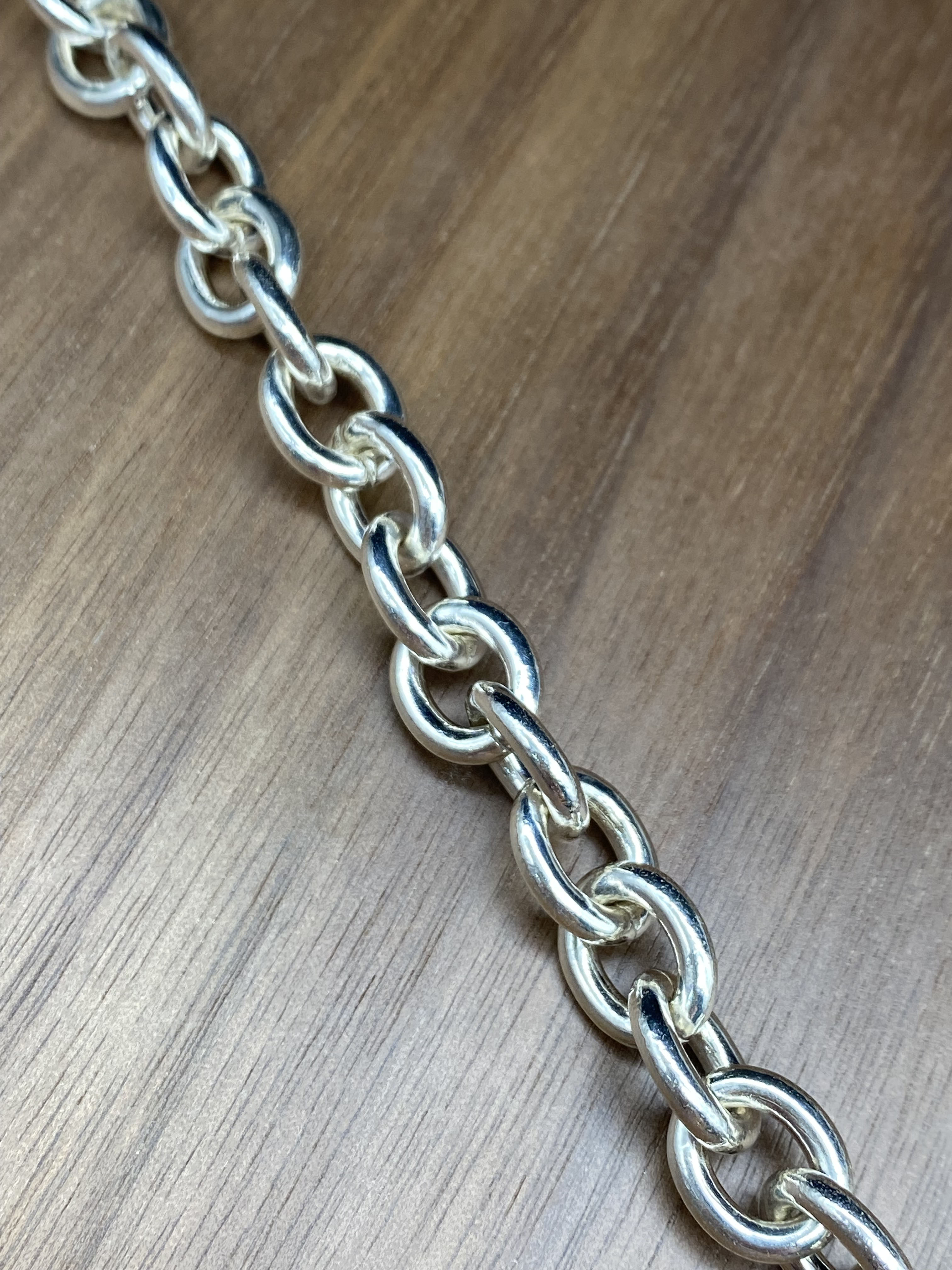 10mm Bracelet chain 925 Sterling Silver