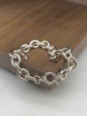 10mm Bracelet chain 925 Sterling Silver