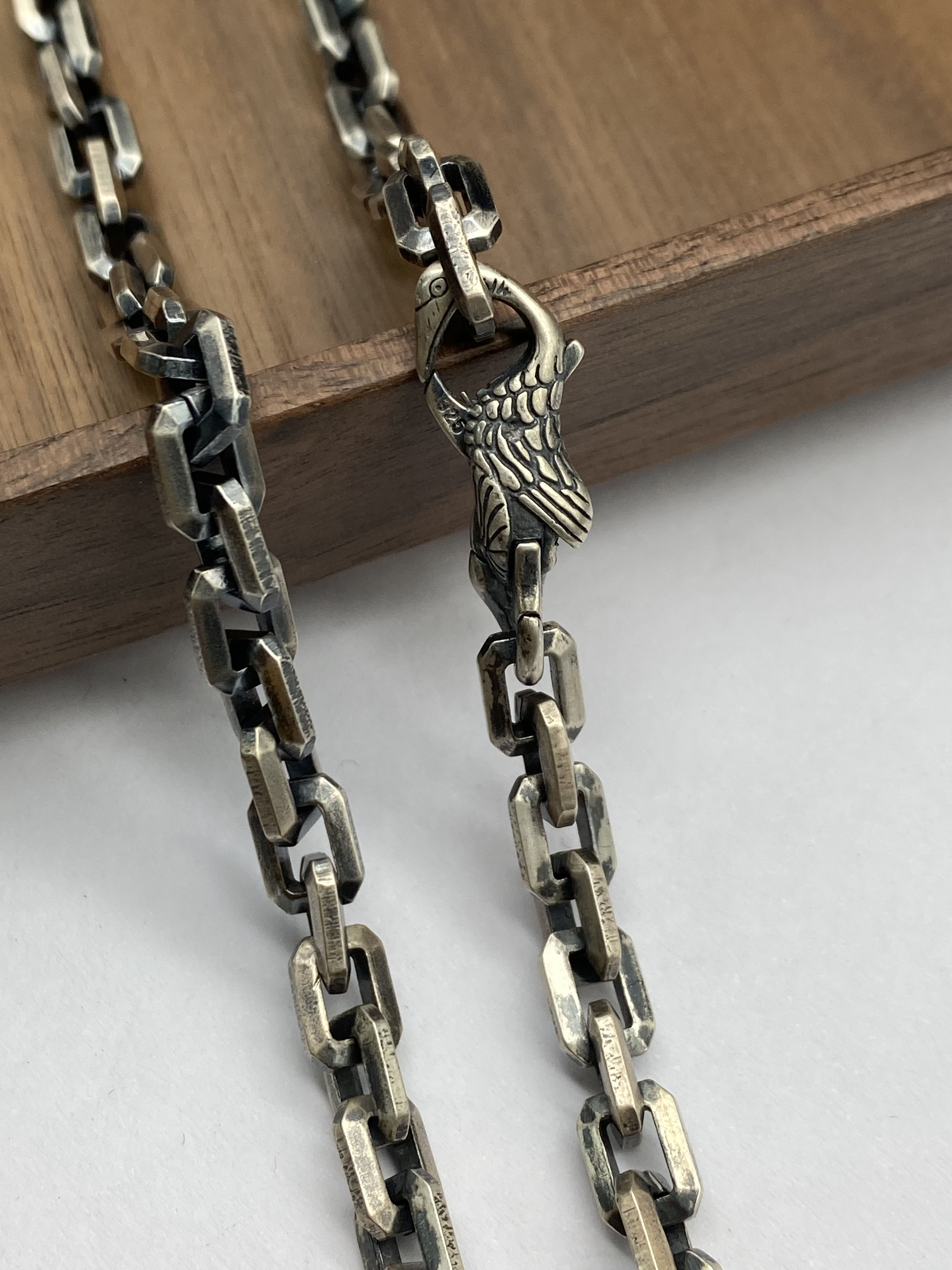 6mm Silver Chain Mens Chain Sterling 925 Chain