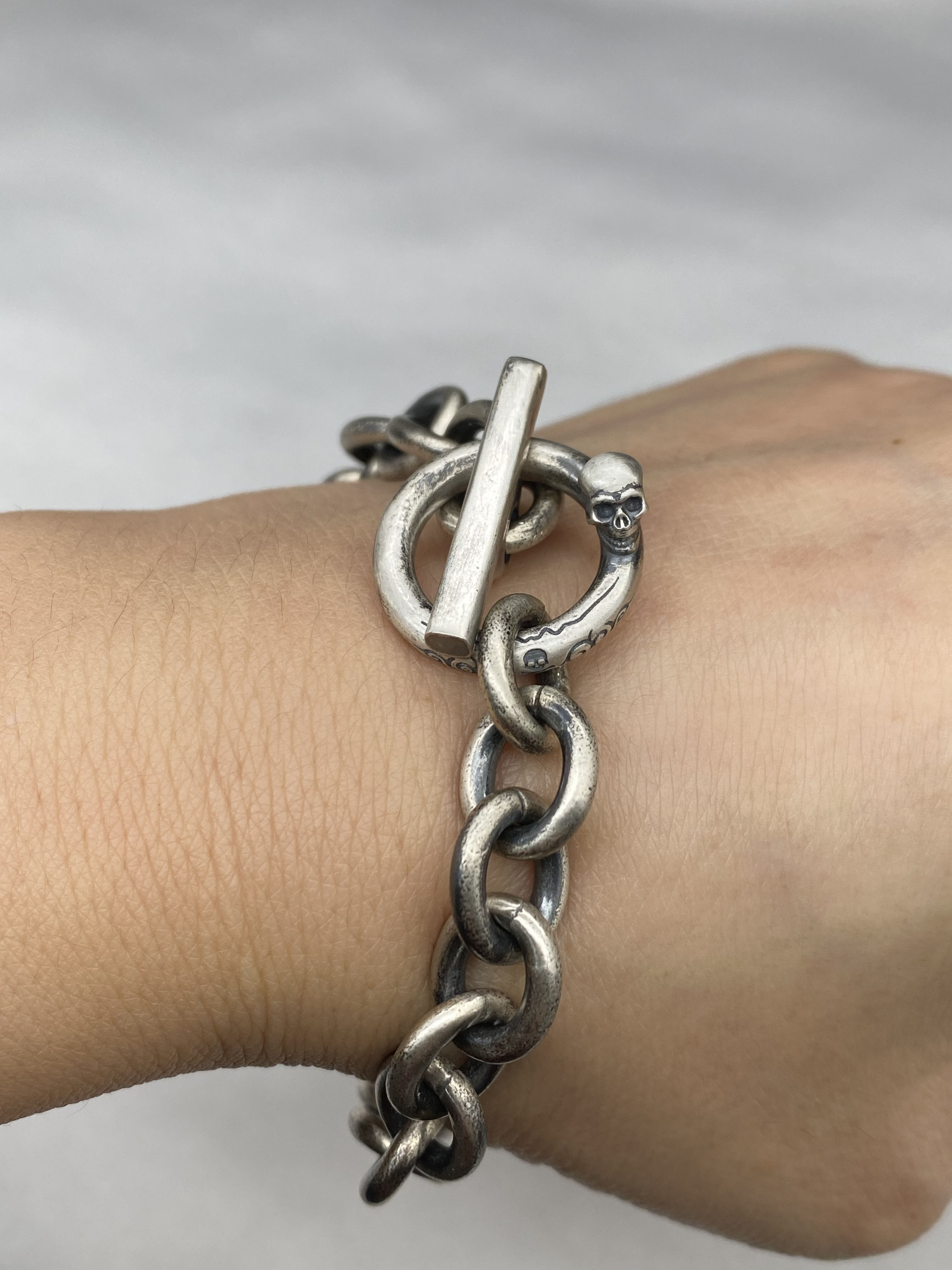 10mm Bracelet chain 925 Sterling Silver