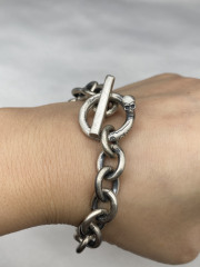 10mm Bracelet chain 925 Sterling Silver