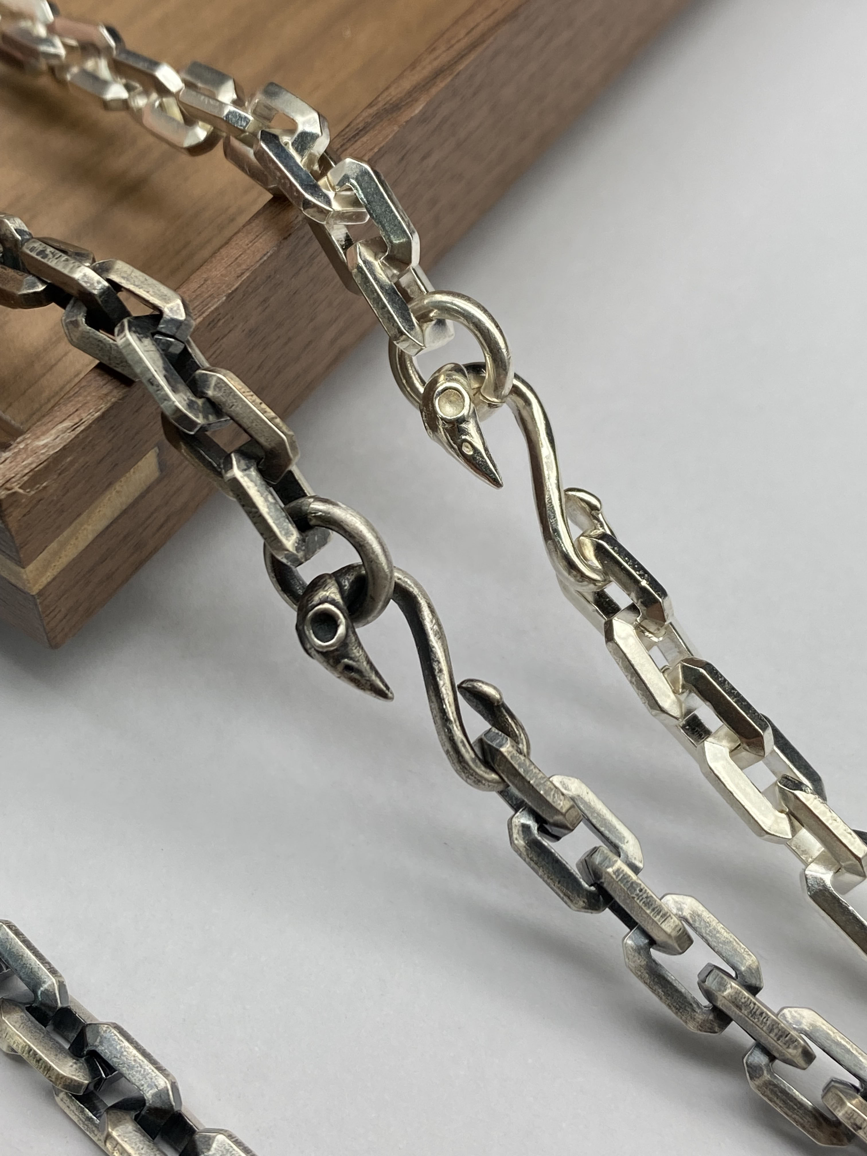 6mm Silver Chain Mens Chain Sterling 925 Chain
