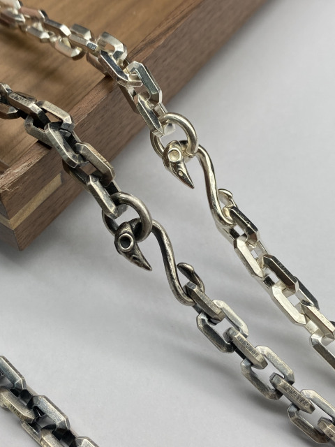 6mm Silver Chain Mens Chain Sterling 925 Chain