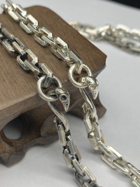 6mm Silver Chain Mens Chain Sterling 925 Chain
