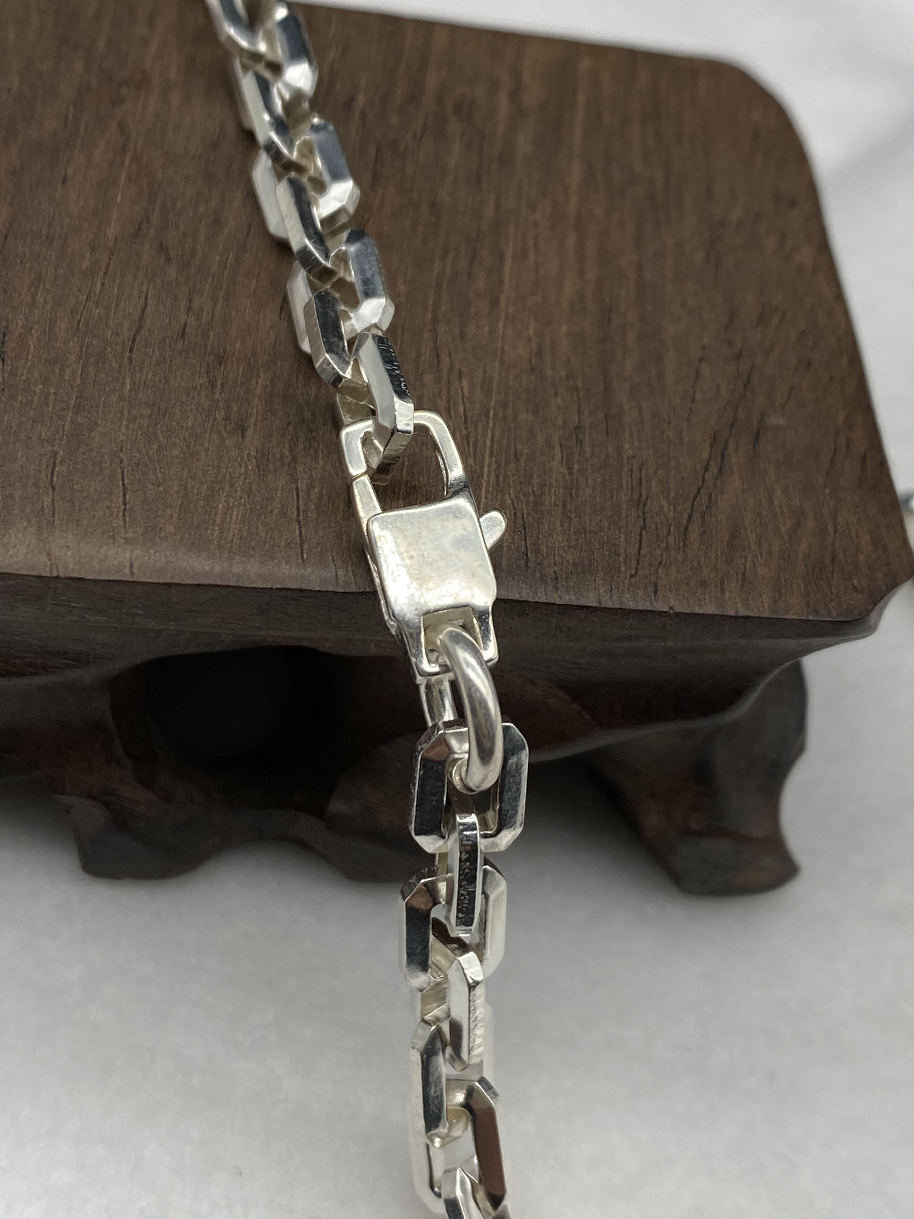 6mm Silver Chain Mens Chain Sterling 925 Chain