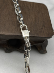 6mm Silver Chain Mens Chain Sterling 925 Chain