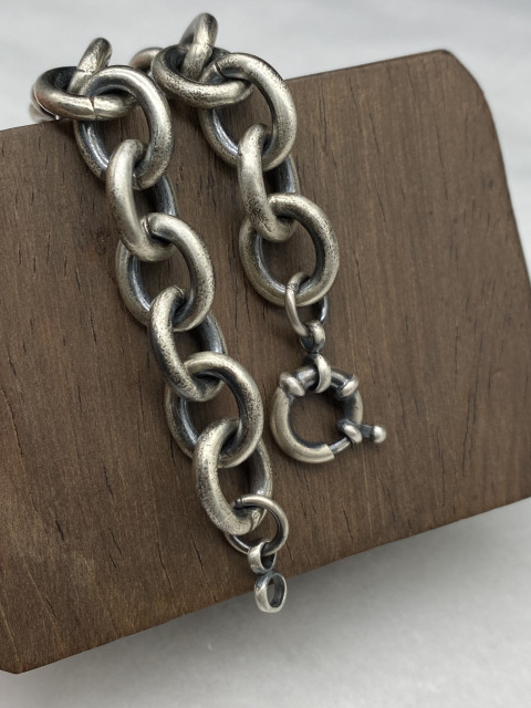 10mm Bracelet chain 925 Sterling Silver