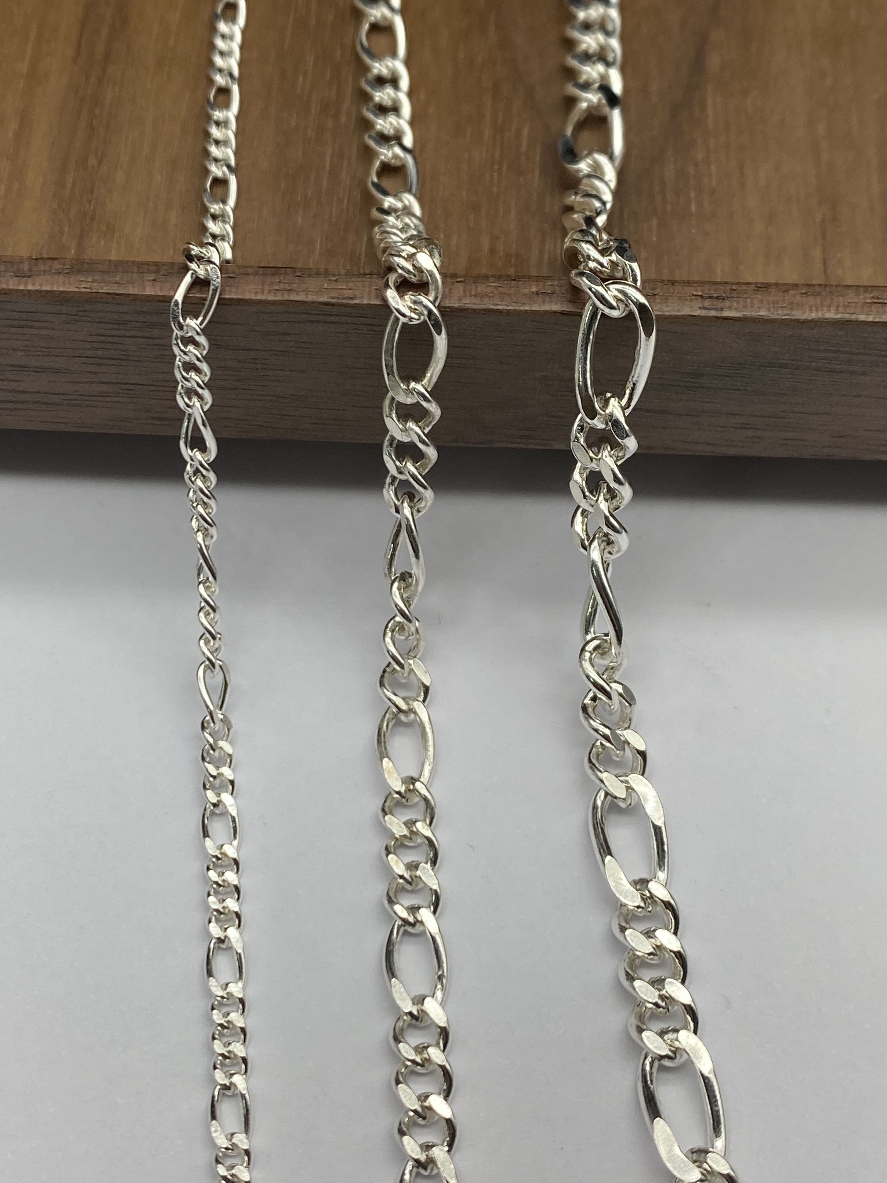 Silver Chain Mens Chain Sterling 925 Chain 3mm,5mm,6mm