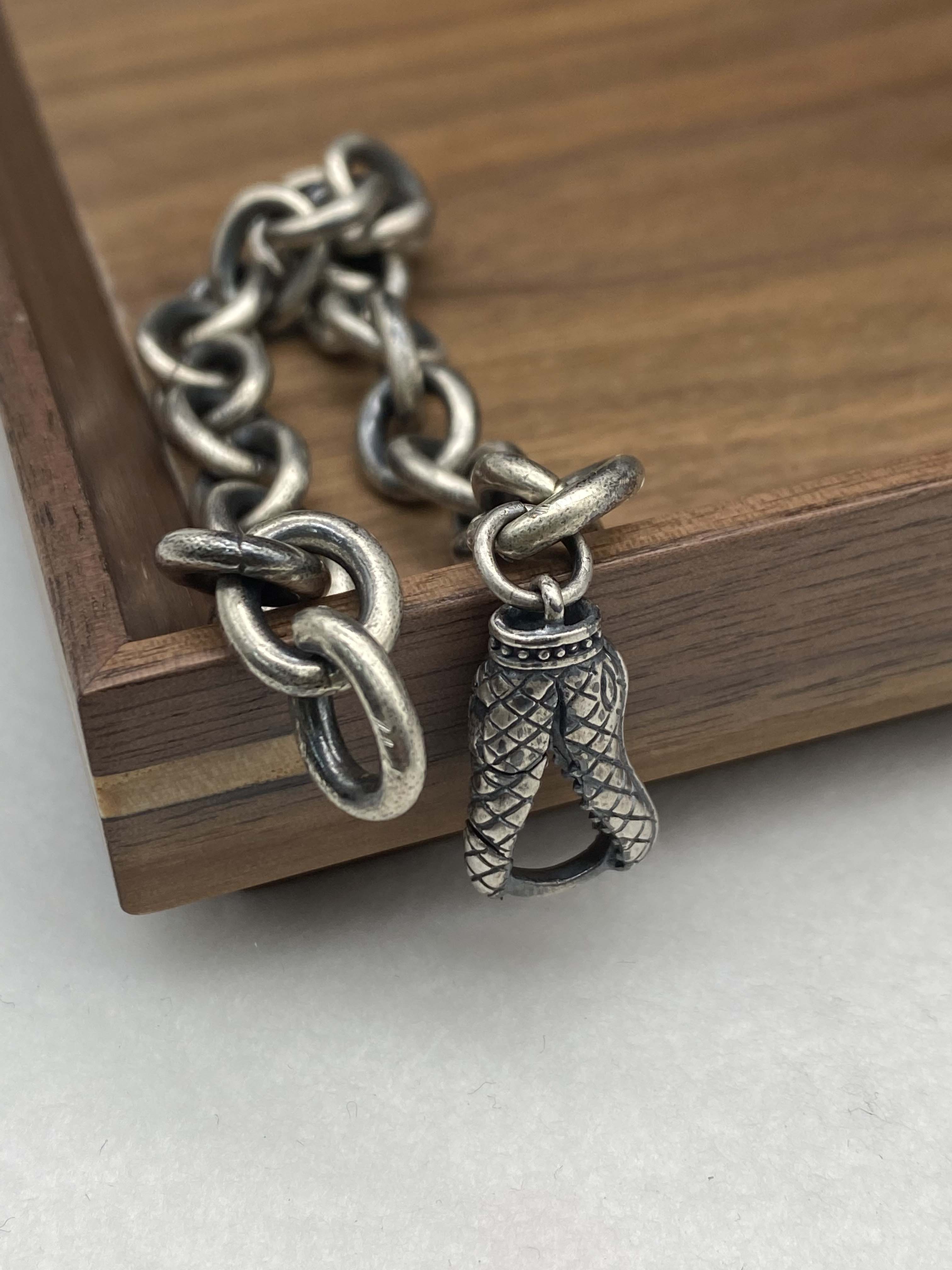 10mm Bracelet chain 925 Sterling Silver