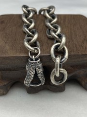10mm Bracelet chain 925 Sterling Silver