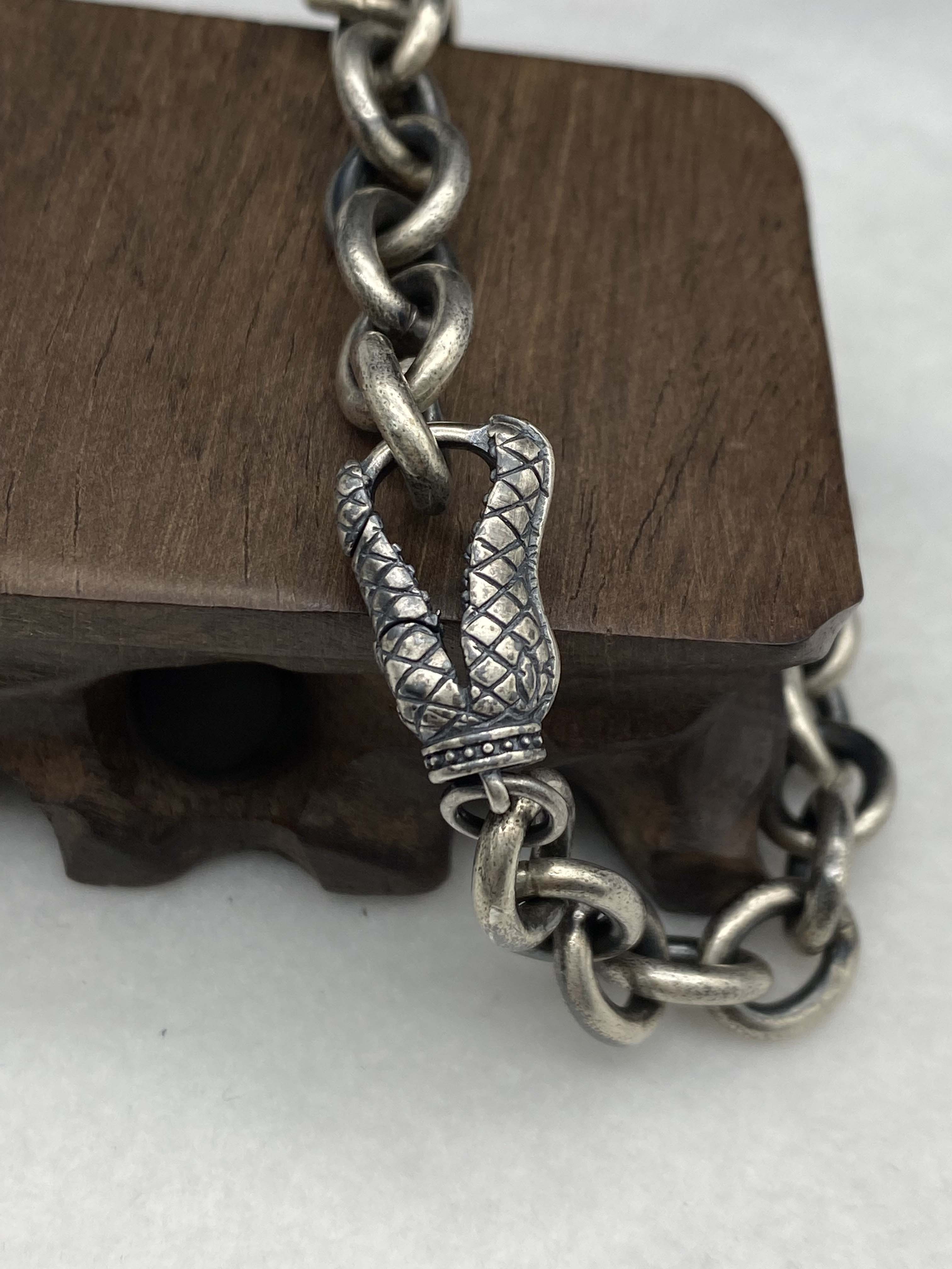 10mm Bracelet chain 925 Sterling Silver