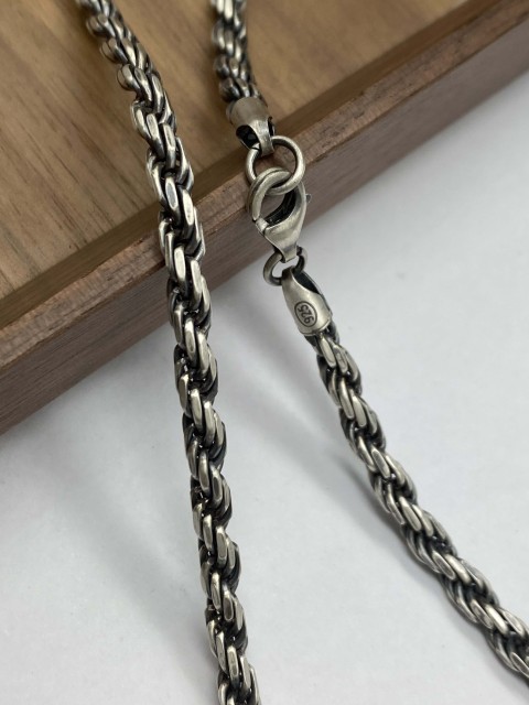 3mm,3.5mm,4mm Silver Chain Mens Chain Sterling 925 Chain
