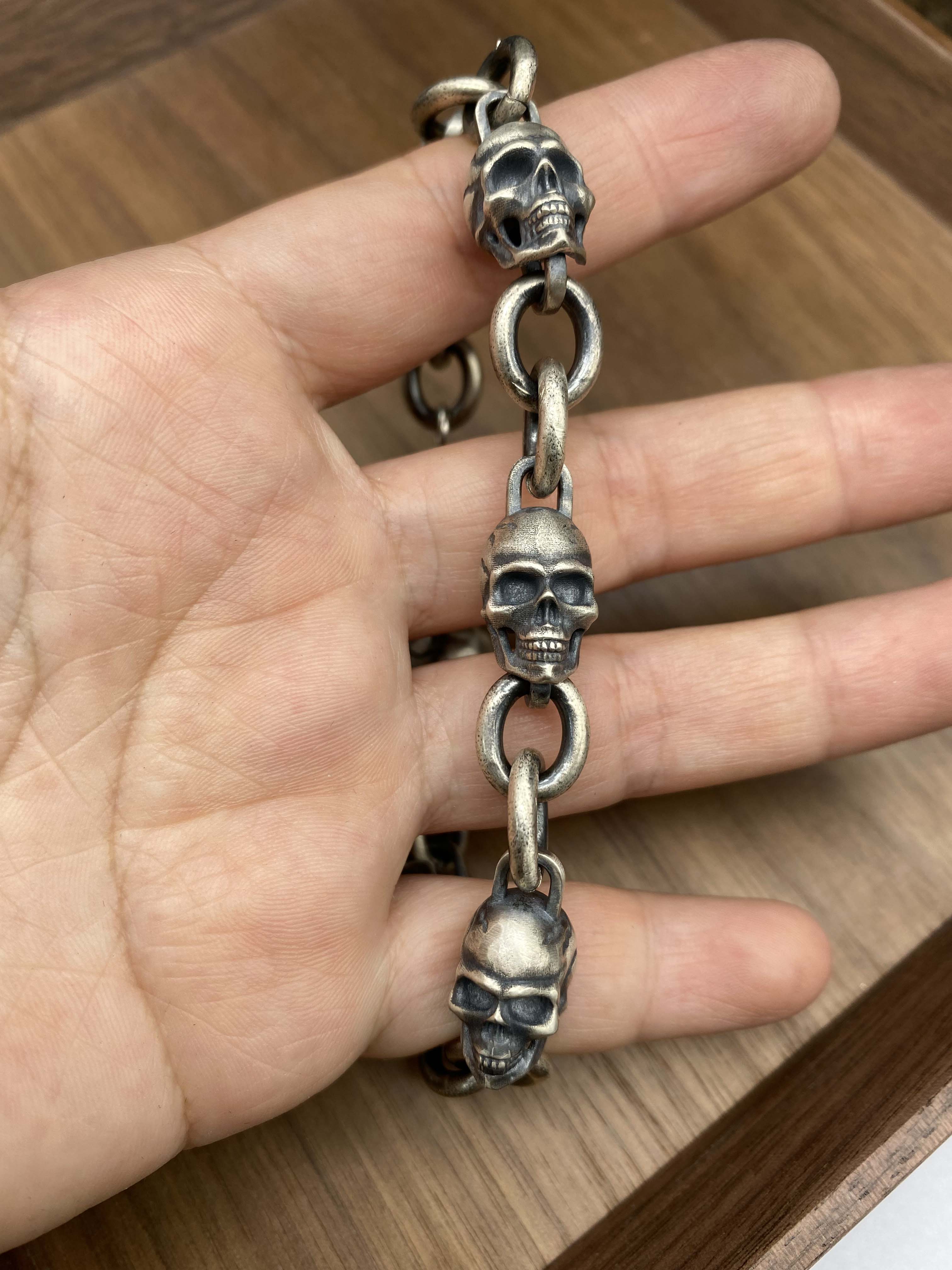10mm Bracelet chain 925 Sterling Silver