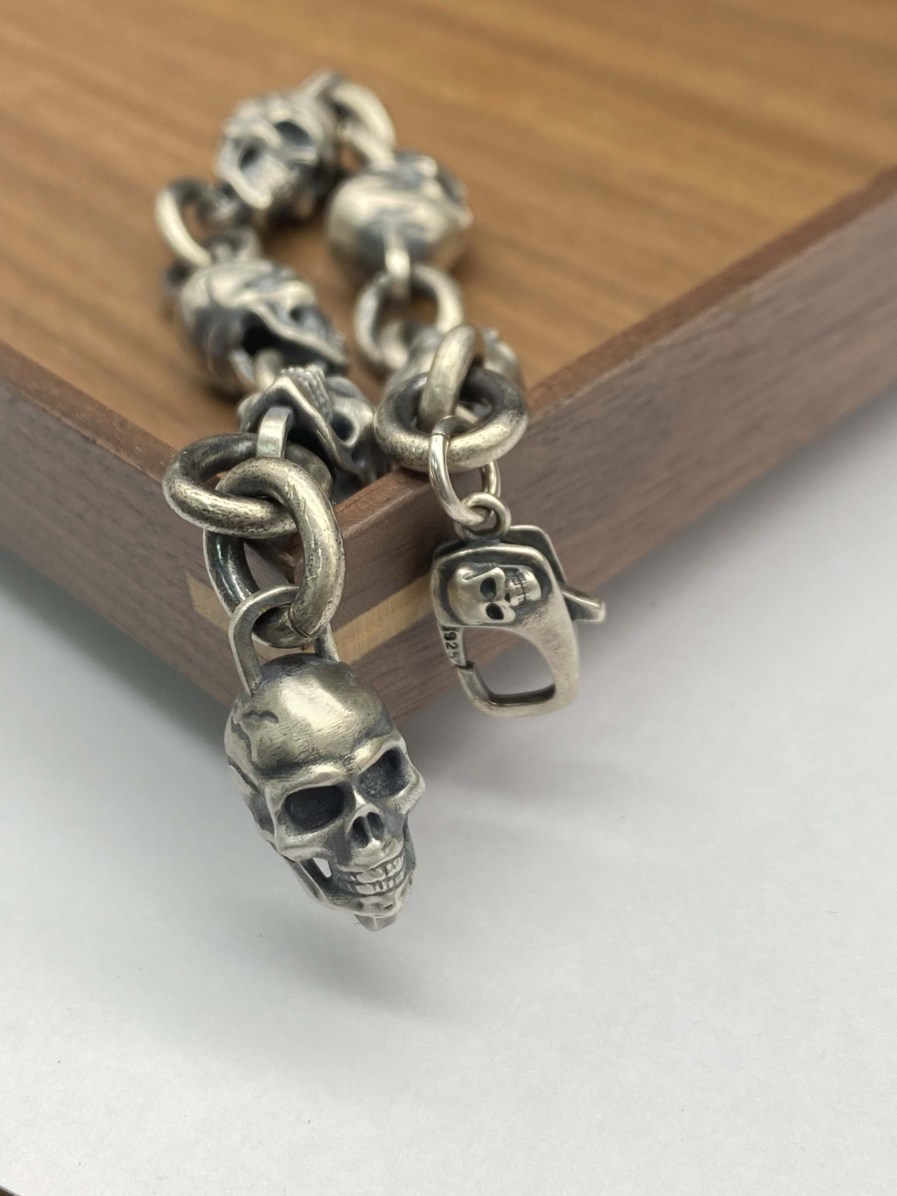 10mm Bracelet chain 925 Sterling Silver