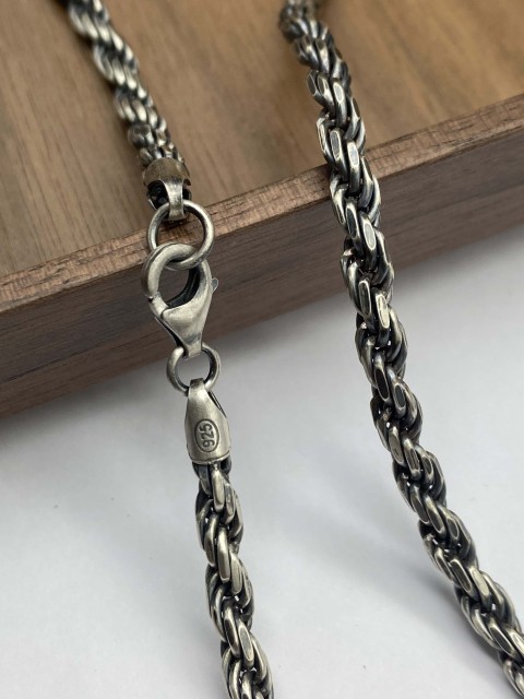 3mm,3.5mm,4mm Silver Chain Mens Chain Sterling 925 Chain