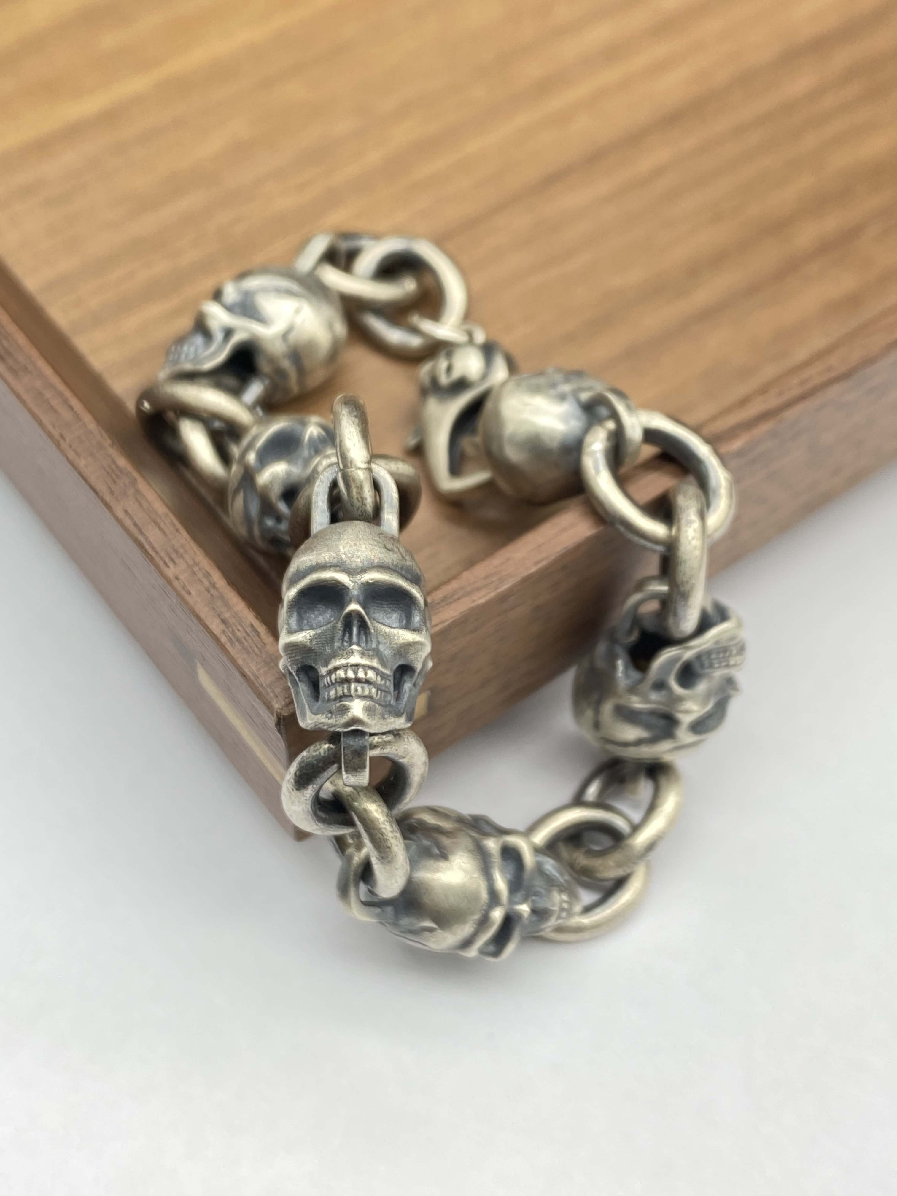10mm Bracelet chain 925 Sterling Silver