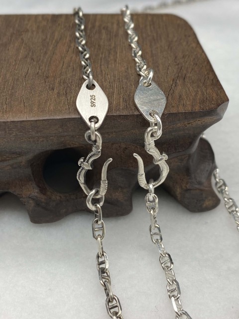 3mm Silver Chain Mens Chain Sterling 925 Chain