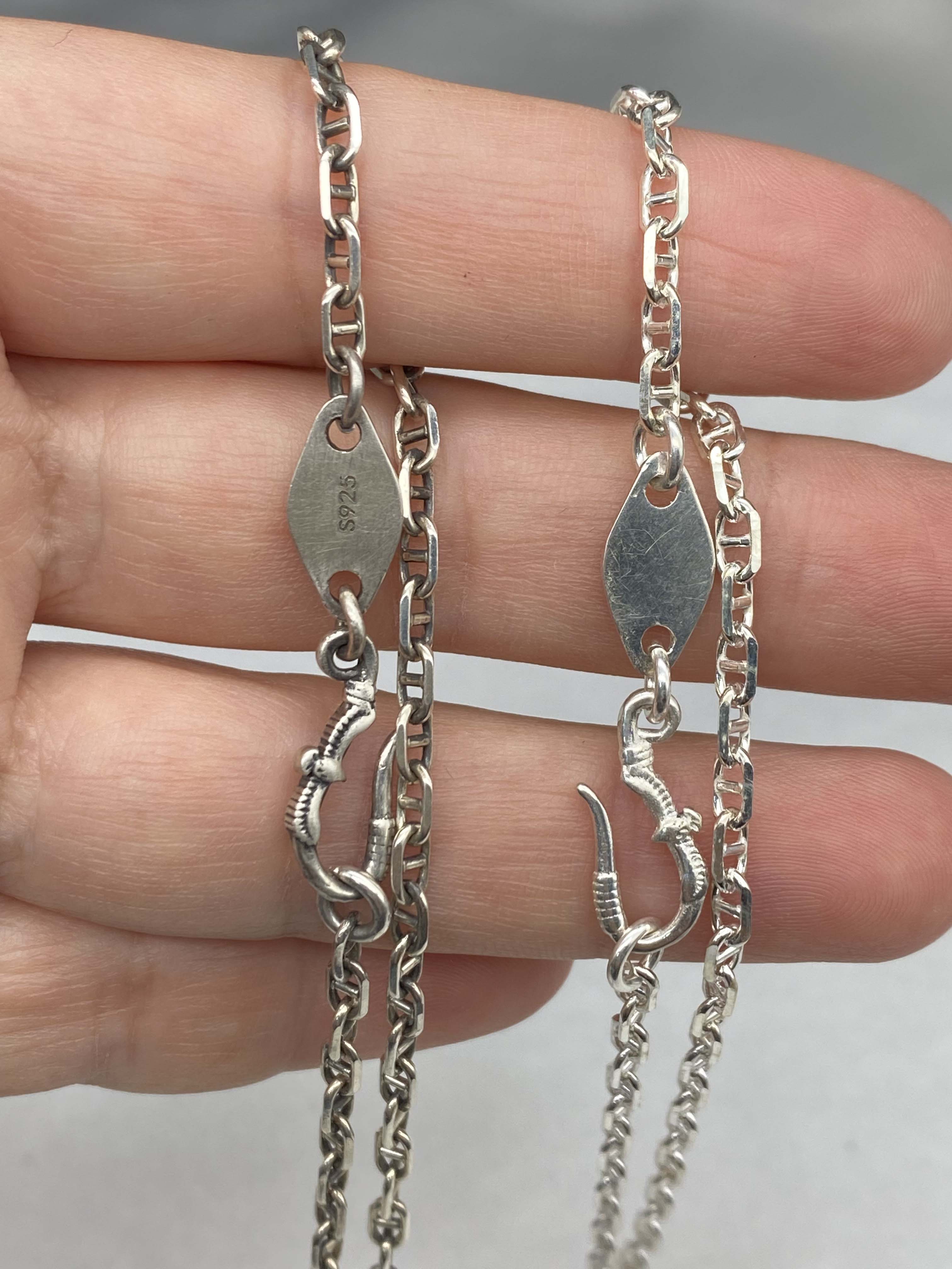 3mm Silver Chain Mens Chain Sterling 925 Chain