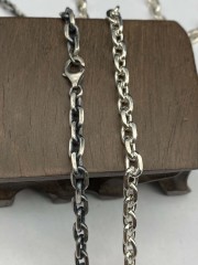 3mm,3.5mm,4mm,5mm,6mm  Silver Chain Mens Chain Sterling 925 Chain