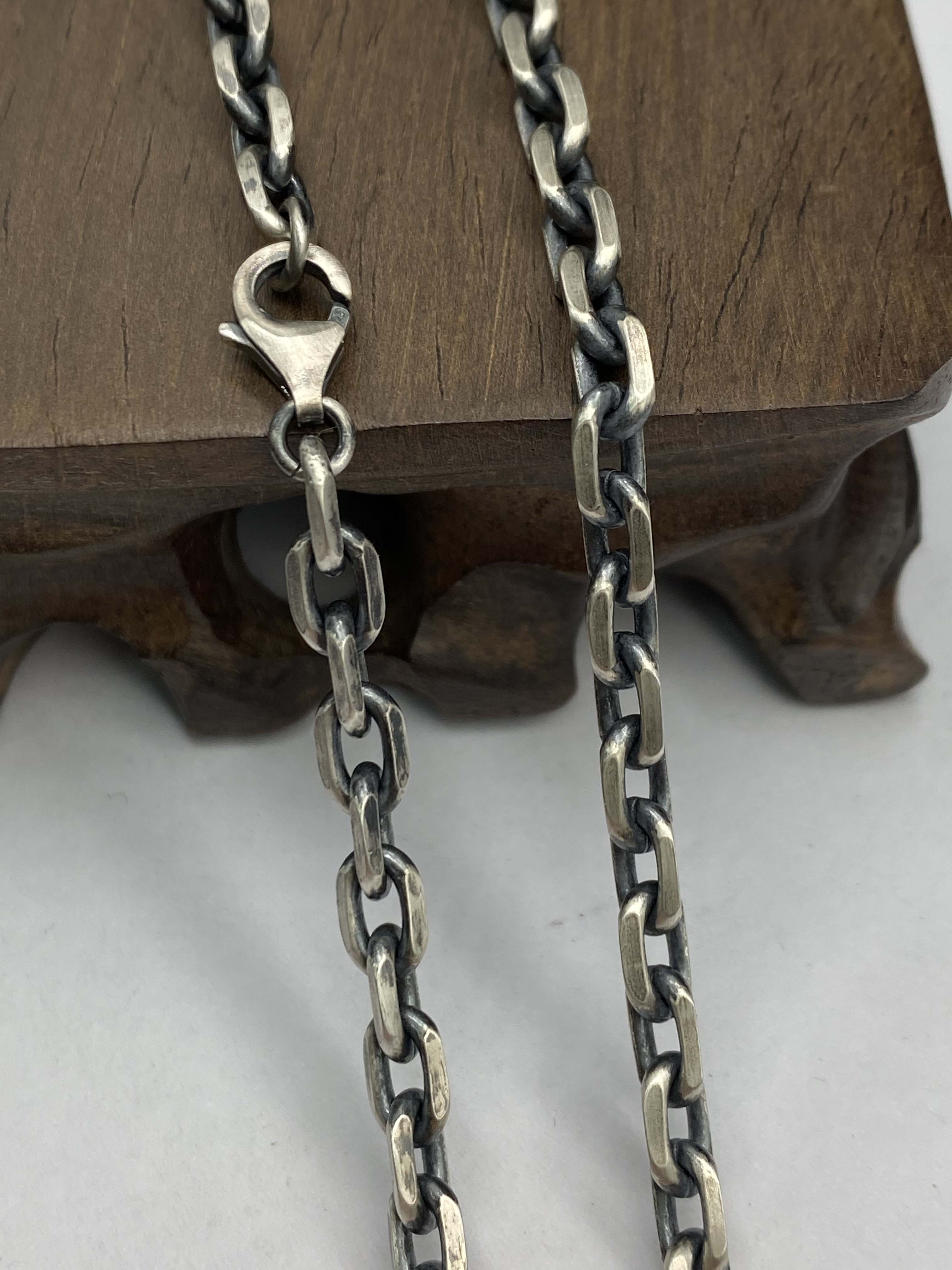 3mm,3.5mm,4mm,5mm,6mm  Silver Chain Mens Chain Sterling 925 Chain